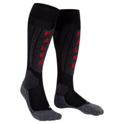 Falke Women's SK5 Expert UL Ski Sock -The-raceplace 2023 Falke W SK5 Sock BLK 3