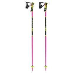 Leki WCR LITE (JR) 3D Ski Pole -The-raceplace 2023 Leki WCR Lite 3D SL Poles PNK
