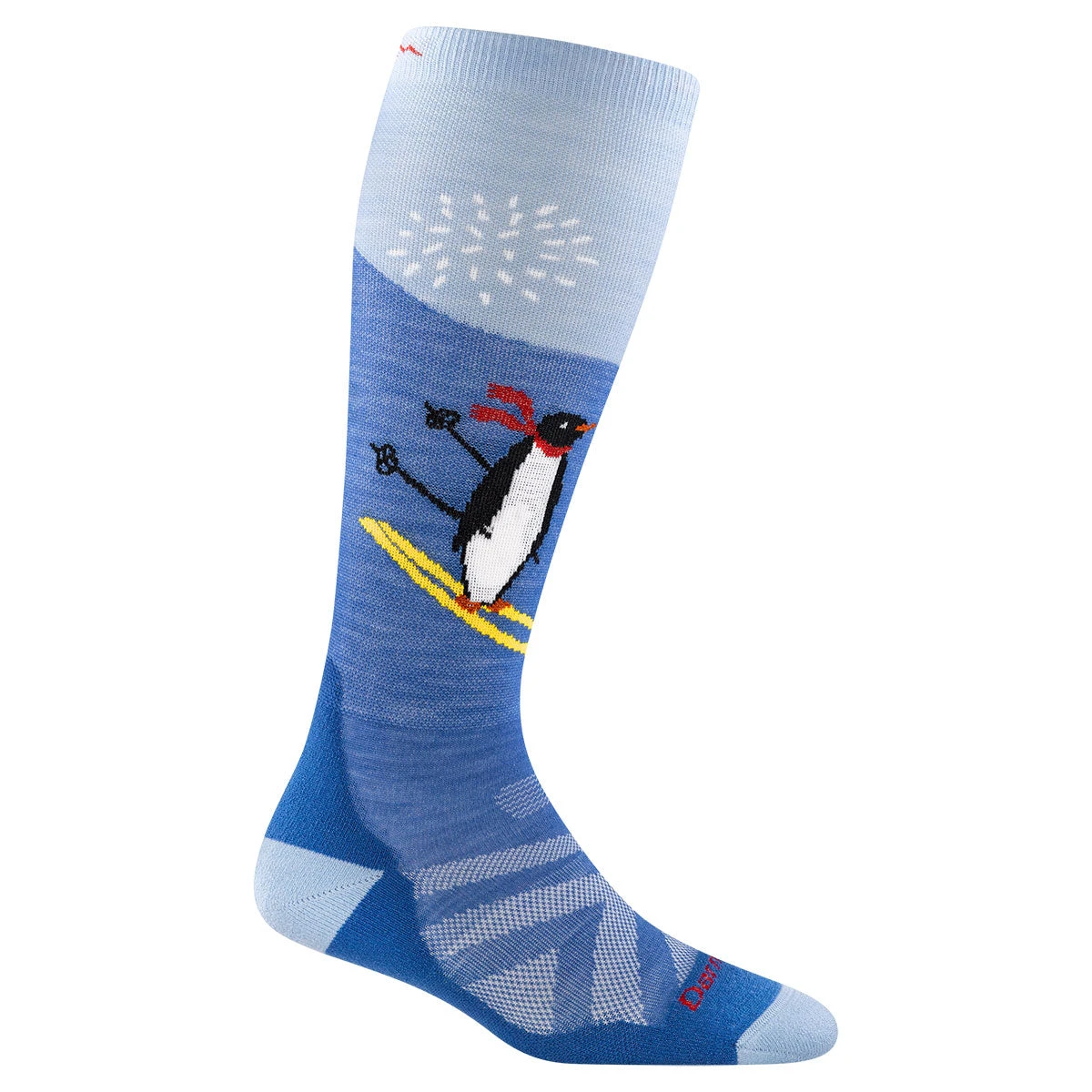 Darn Tough JR Penquin Peak Midweight Ski Socks 4 Darn Tough JR Penquin Peak Midweight Ski Socks - Image 2