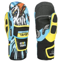 Level JR WC CF Mitt -The-raceplace 25 Level JR WC CF Mitt YEL BLU
