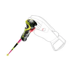Leki Venom (Carbon) 3D SL Ski Pole -The-raceplace 652676922 5