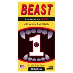 BEAST 1 Everyday Glide Wax -The-raceplace BEAST 1G Ski Wax