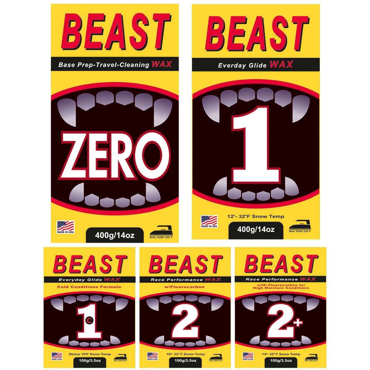 BEAST Hi-Performance Wax Package 3 BEAST Hi-Performance Wax Package