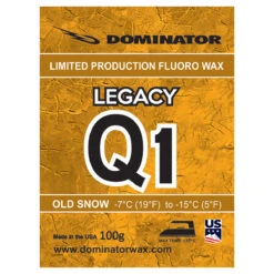 Dominator Legacy Fluoro Race Wax -The-raceplace Dominator Legacy Q1 Wax 100g
