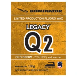 Dominator Legacy Fluoro Race Wax -The-raceplace Dominator Legacy Q2 Wax 100g