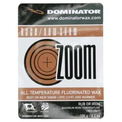 Dominator Race ZOOM Wax -The-raceplace Dominator Race Zoom New 100g Label