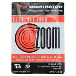 Dominator Race ZOOM Wax -The-raceplace Dominator Race Zoom Old 100g Label