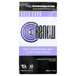 Dominator ReNew Base Prep Wax -The-raceplace Dominator Renew 400g