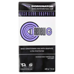 Dominator ReNew Base Prep Wax -The-raceplace Dominator Renew G 400g