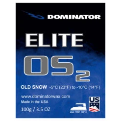 Dominator Elite Old Snow (OS) Race Wax -The-raceplace Dominator Wax Elite OS2