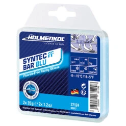 Holmenkol Syntec FF Race Wax -The-raceplace Holmenkol Syntec FF Race Wax BLU 70g