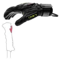 Leki WCR C-TECH 3D Gloves -The-raceplace Leki WCR C Tech Glove 4