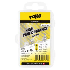 Toko WC High Performance FF Wax -The-raceplace TOKO WC Hi Performance Warm 40g