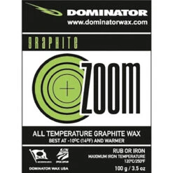 Dominator ZOOM Wax -The-raceplace zoom graphite
